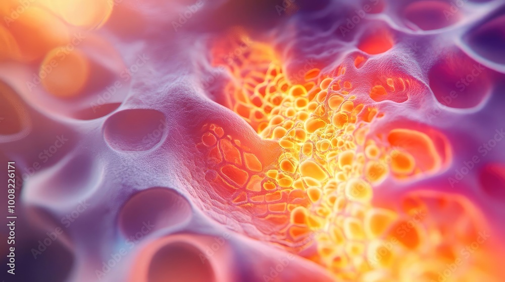Vibrant abstract pattern showcasing colorful cells and textures, ideal for backgrounds and artistic designs. Vibrant abstract pattern showcasing colorful cells and textures, ideal for backgrounds and artistic designs.