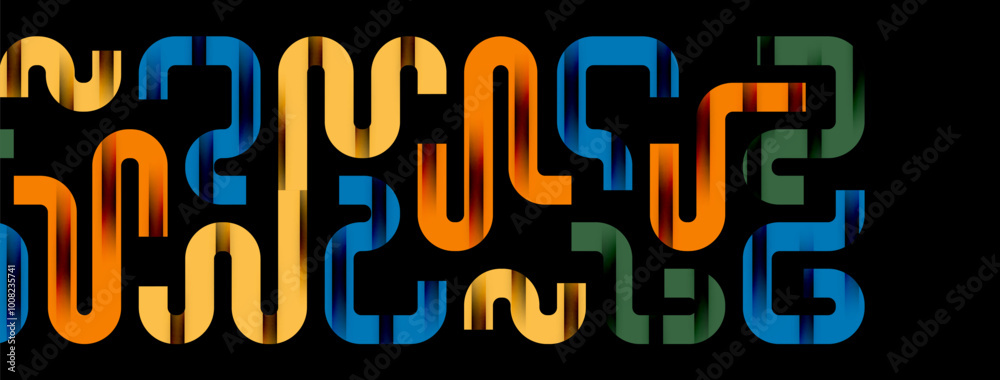 Lines, abstract letter style design background. Geometric vector Illustration For Wallpaper, Banner, Background, Card, Book Illustration, landing page Lines, abstract letter style design background. Geometric vector Illustration For Wallpaper, Banner, Background, Card, Book Illustration, landing page