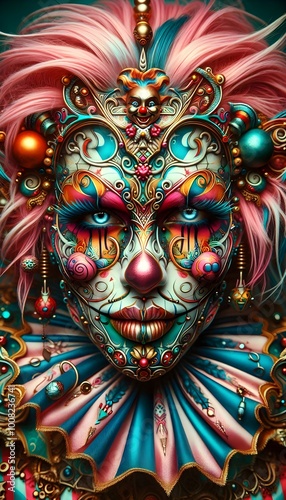 Wallpaper Mural Carnaval de Máscaras Majestuosas Torontodigital.ca