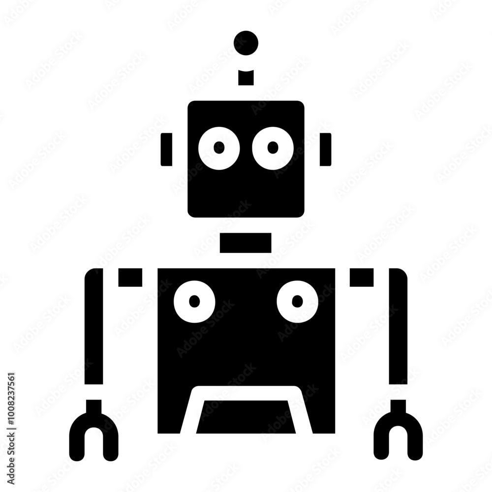 Fototapeta premium robot icon