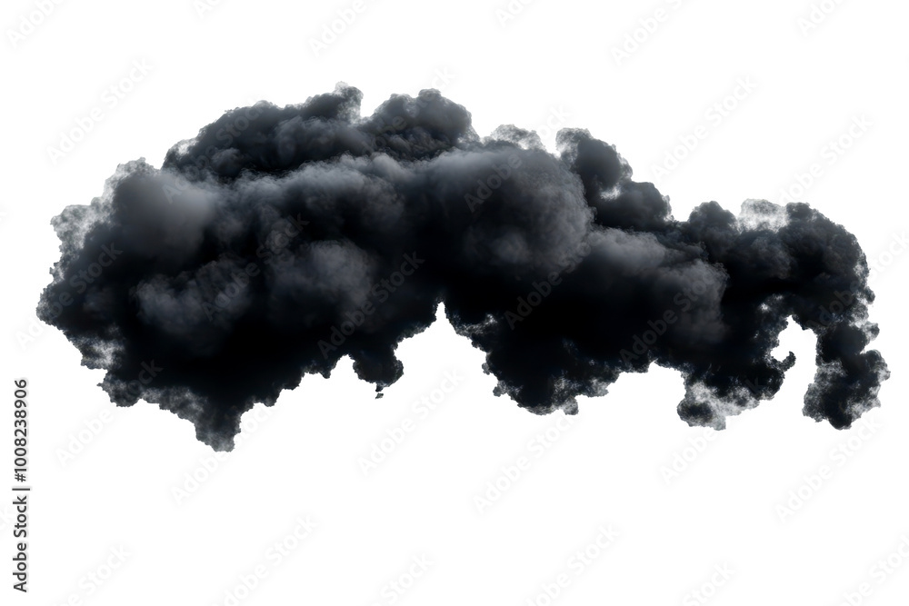 a black cloud isolated on a isolated white background. Cloud set on black. a black cloud isolated on a isolated white background. Cloud set on black.