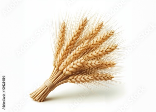 bundle of wheat grain.