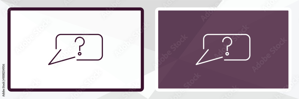 unknown topic outline icon. Linear vector from education concept. Thin line white and black unknown topic icon isolated on white and dark background unknown topic outline icon. Linear vector from education concept. Thin line white and black unknown topic icon isolated on white and dark background