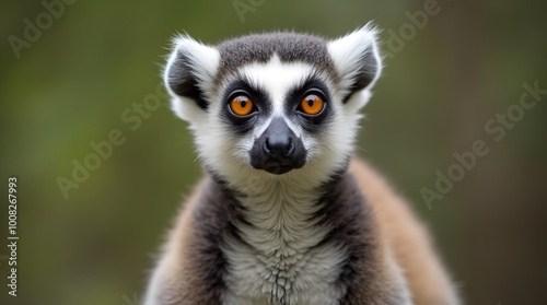 portrait of a lemur