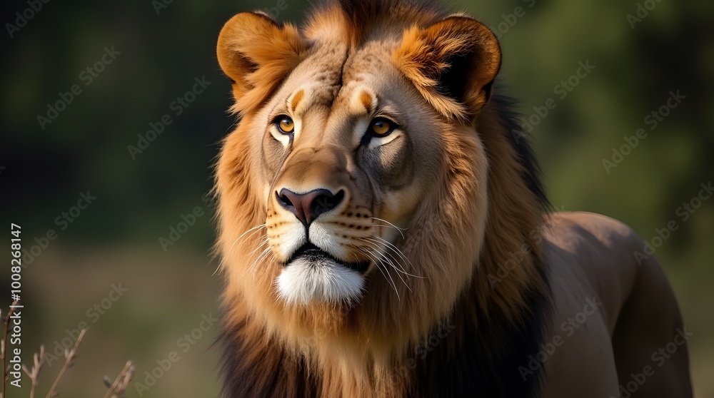 portrait of a lion portrait of a lion