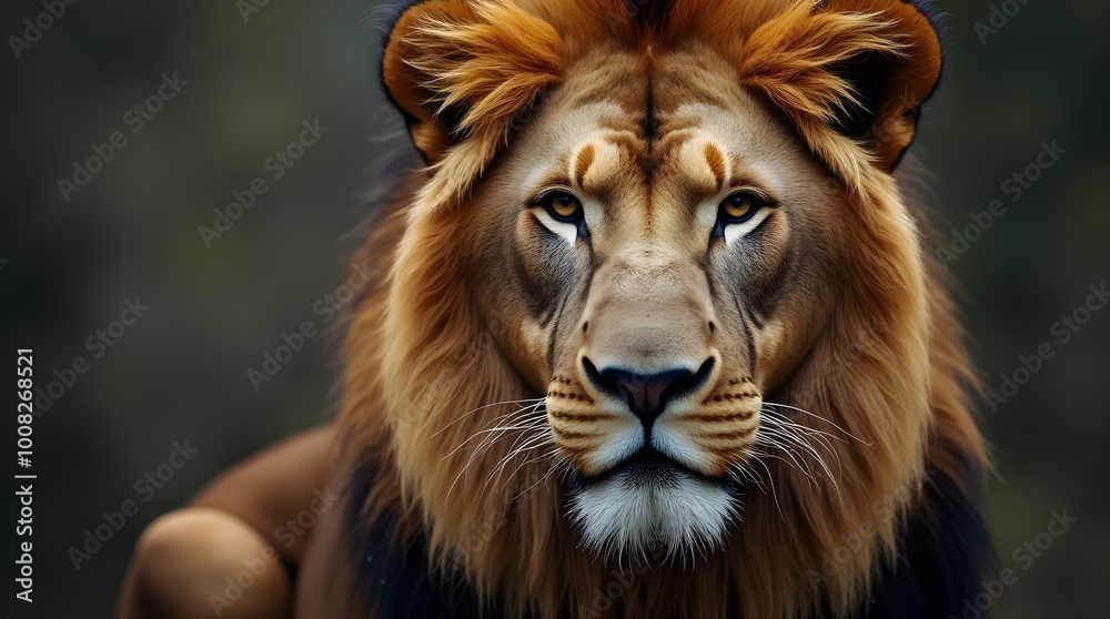 Fototapeta premium portrait of a lion