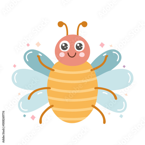 Cricket Insect Bug Animal Animation Kawaii Character Pest
