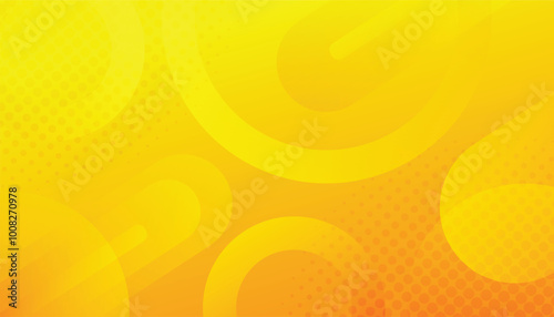 Orange gradient abstract background. yellow background with geometric shapes. cool background design for flyer, poster, brochure, cover. vector illustration