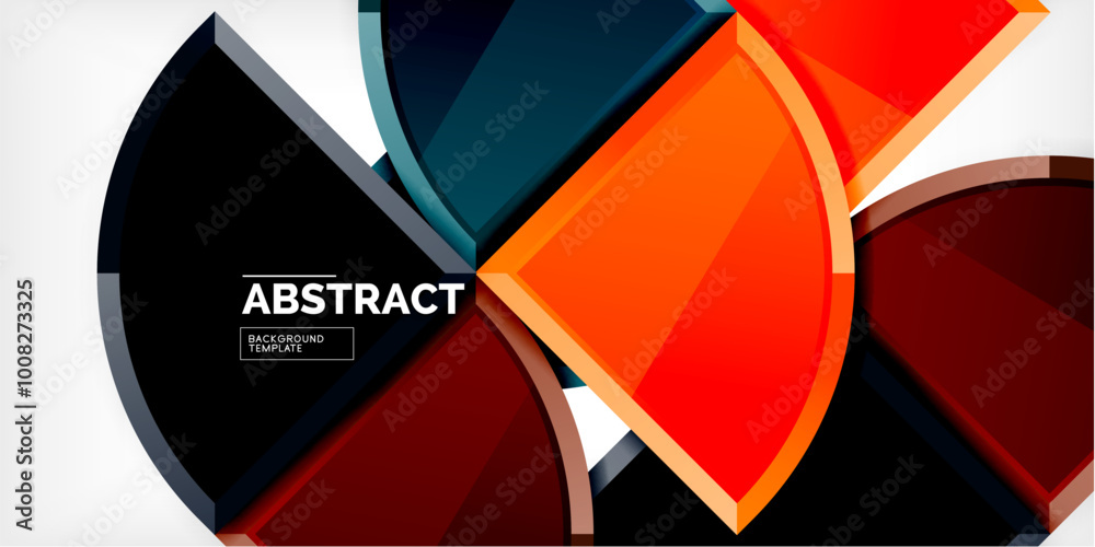Glossy circles geometric background. Vector Illustration For Wallpaper, Banner, Background, Card, Book Illustration, landing page Glossy circles geometric background. Vector Illustration For Wallpaper, Banner, Background, Card, Book Illustration, landing page