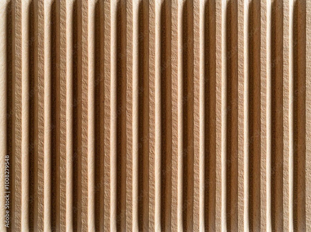 An interior decoration texture with vertical wooden slats, a wallpaper background, a backdrop texture for a 3D rendering. An interior decoration texture with vertical wooden slats, a wallpaper background, a backdrop texture for a 3D rendering.