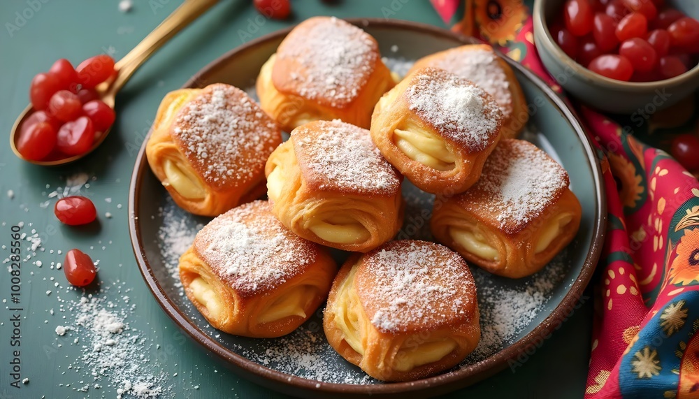 custom made wallpaper toronto digitalSweet Cuban Pastelitos Filled with Cream Cheese (Cuban Cuisine)