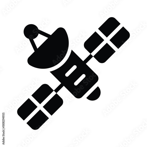 Satellite in orbit, used for communication and scientific data collection