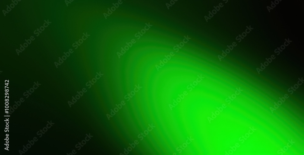 A glowing gradient of vibrant green light fades into a dark background, creating an ambient and atmospheric effect. A glowing gradient of vibrant green light fades into a dark background, creating an ambient and atmospheric effect.