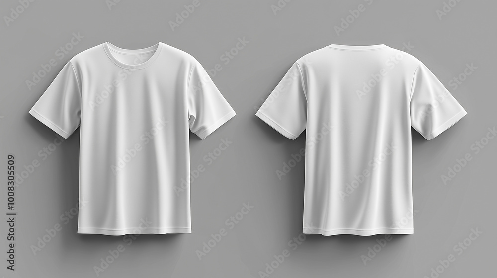 T-shirt mockup. White blank t-shirt front and back views. male clothes wearing clear attractive apparel tshirt models template | Generative AI
T-shirt mockup. White blank t-shirt front and back views. male clothes wearing clear attractive apparel tshirt models template | Generative AI