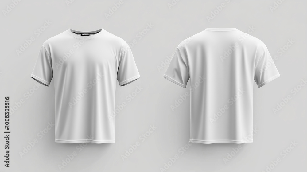 T-shirt mockup. White blank t-shirt front and back views. male clothes wearing clear attractive apparel tshirt models template | Generative AI
T-shirt mockup. White blank t-shirt front and back views. male clothes wearing clear attractive apparel tshirt models template | Generative AI