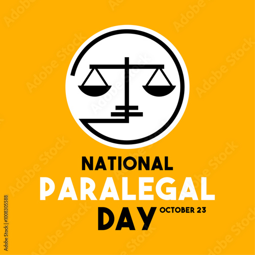 National Paralegal Day. October 23.