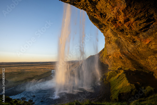 Fototapeta Naklejka Na Ścianę i Meble -  waterfall in the mountains