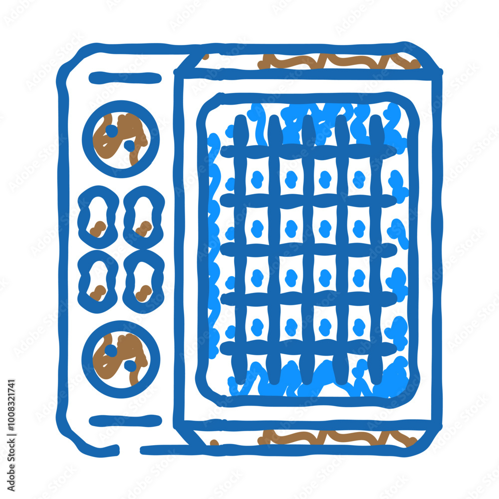 solar battery charger glamping doodle icon sketch vector. solar battery charger glamping sign. isolated symbol illustration solar battery charger glamping doodle icon sketch vector. solar battery charger glamping sign. isolated symbol illustration