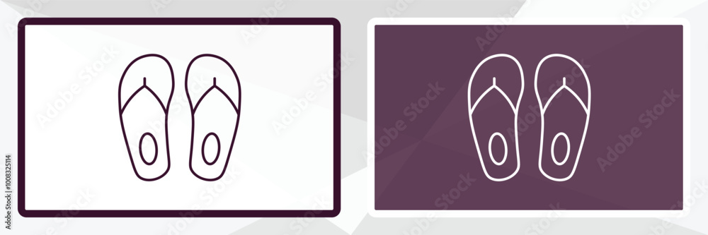 sleepers outline icon. Linear vector from clothes concept. Thin line white and black sleepers icon isolated on white and dark background sleepers outline icon. Linear vector from clothes concept. Thin line white and black sleepers icon isolated on white and dark background