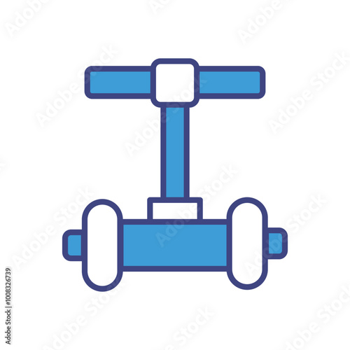 Segway icon vector stock illustration