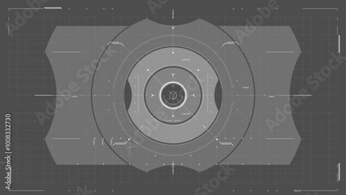 Sci-fi, FUI, UI, futuristic UI, GUI, HUD. Ready to animate.