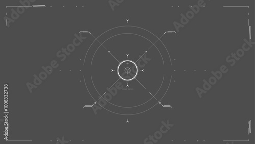 Sci-fi, FUI, UI, futuristic UI, GUI, HUD. Ready to animate.