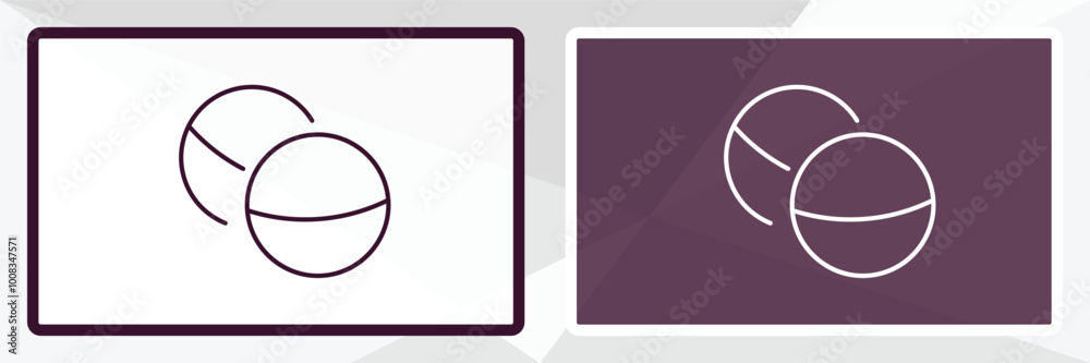 bath salts bomb outline icon. Linear vector from beauty concept. Thin line white and black bath salts bomb icon isolated on white and dark background bath salts bomb outline icon. Linear vector from beauty concept. Thin line white and black bath salts bomb icon isolated on white and dark background
