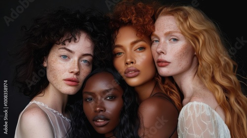 Four Women, One Spirit: Demonstrating Self-Confidence and the Beauty of Embracing Individual Differences