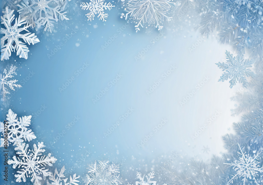 background with snowflakes background with snowflakes