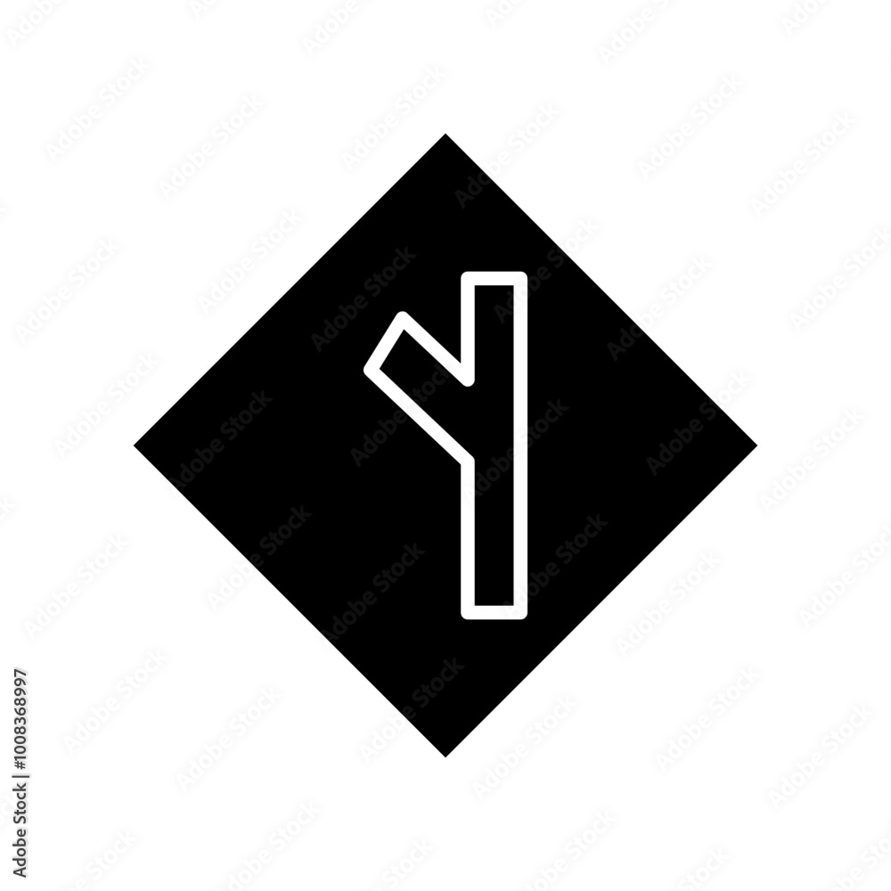 intersection glyph icon