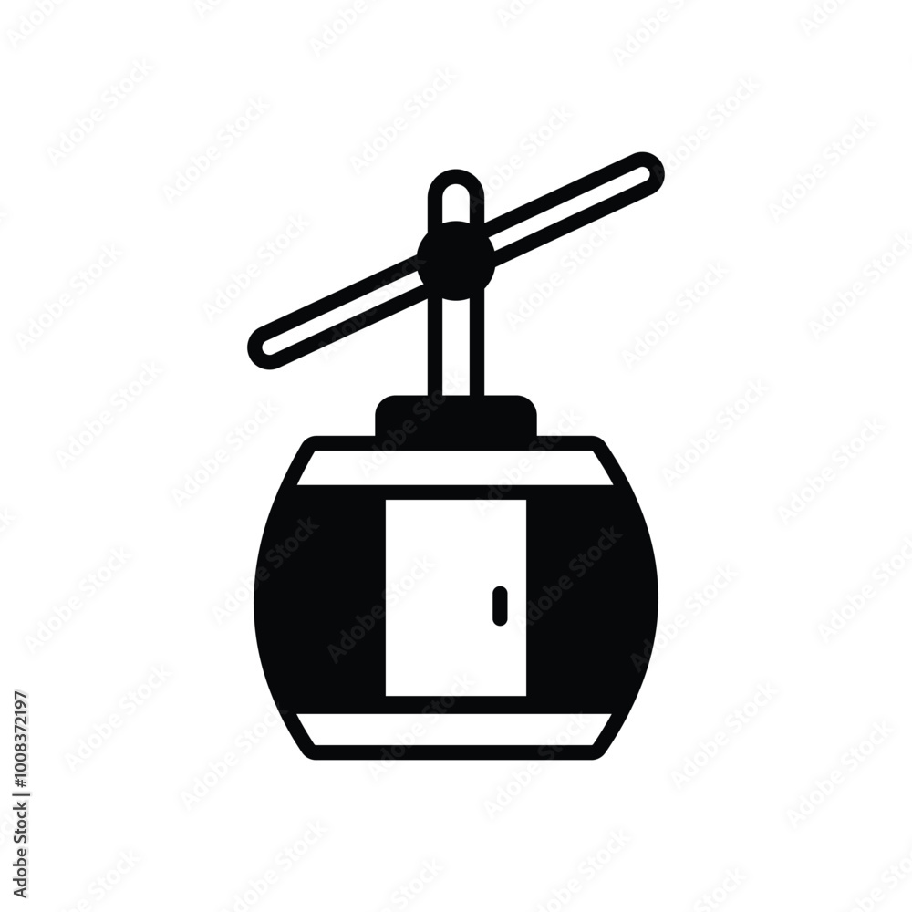 Gondola icon vector stock illustration Gondola icon vector stock illustration