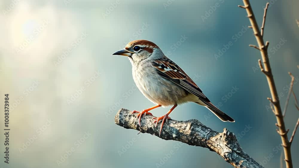 Sparrow on a Branch Sparrow on a Branch