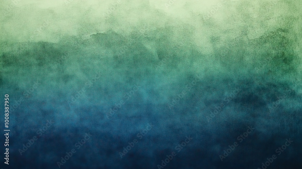 Abstract wave watercolor background in blue and green colors Abstract wave watercolor background in blue and green colors