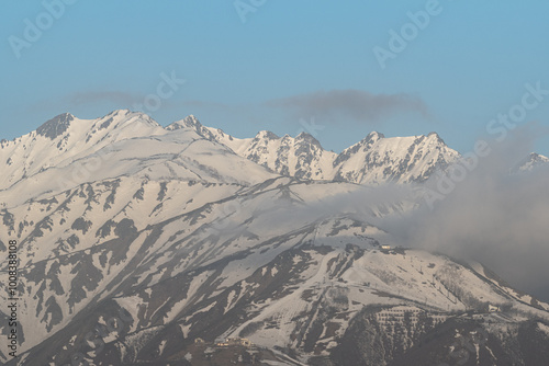 美しい雪山