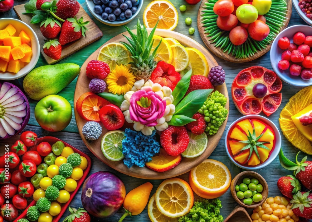 Colorful and Whimsical Food Art Displaying Creative and Fun Eating Experiences for All Ages Colorful and Whimsical Food Art Displaying Creative and Fun Eating Experiences for All Ages