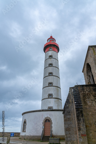 Phare Saint-Mathieu, Brittany,  France photo