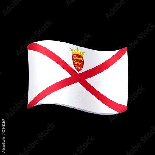 Flag of Jersey Emoji
 photo