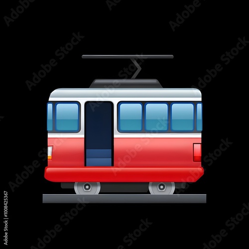 Tram Emoji
