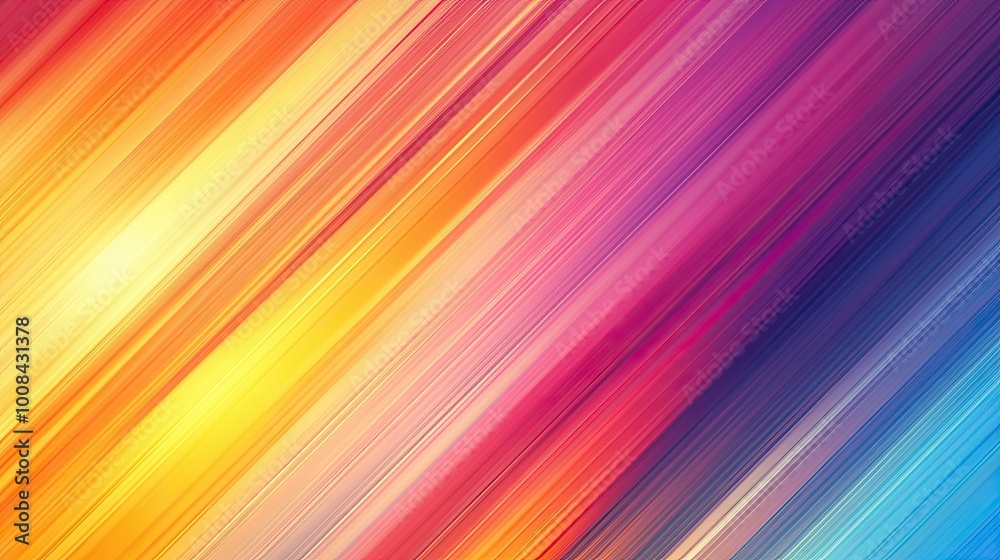 Abstract colorful background with diagonal lines. Vibrant gradient transitioning from cool blues to warm oranges in a dynamic, futuristic design. Abstract colorful background with diagonal lines. Vibrant gradient transitioning from cool blues to warm oranges in a dynamic, futuristic design.