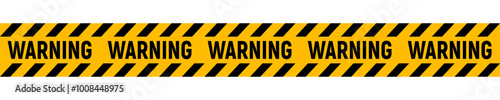 warning tape, caution line tape, caution sign yellow black strip for safety zone