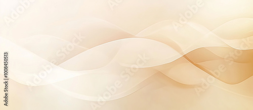 Abstract blurred background illustration with beige color gradient, Ai generated images