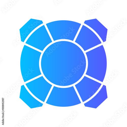 lifesaver gradient icon