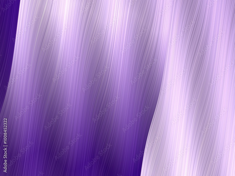 Fototapeta premium Simple and elegant purple and white wavy lines background