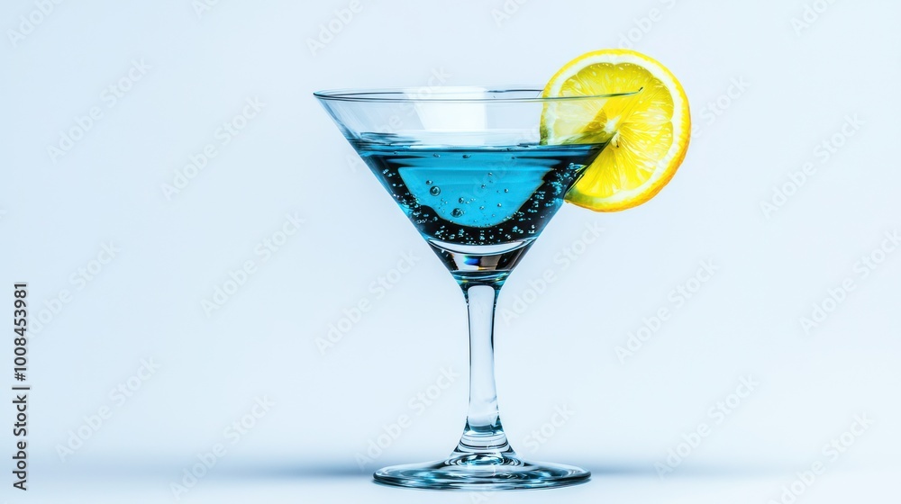 Serene Levitating Martini Glass with Lemon Twist on White Background - Minimalist Surrealism Inspired Cocktail Photography Serene Levitating Martini Glass with Lemon Twist on White Background - Minimalist Surrealism Inspired Cocktail Photography