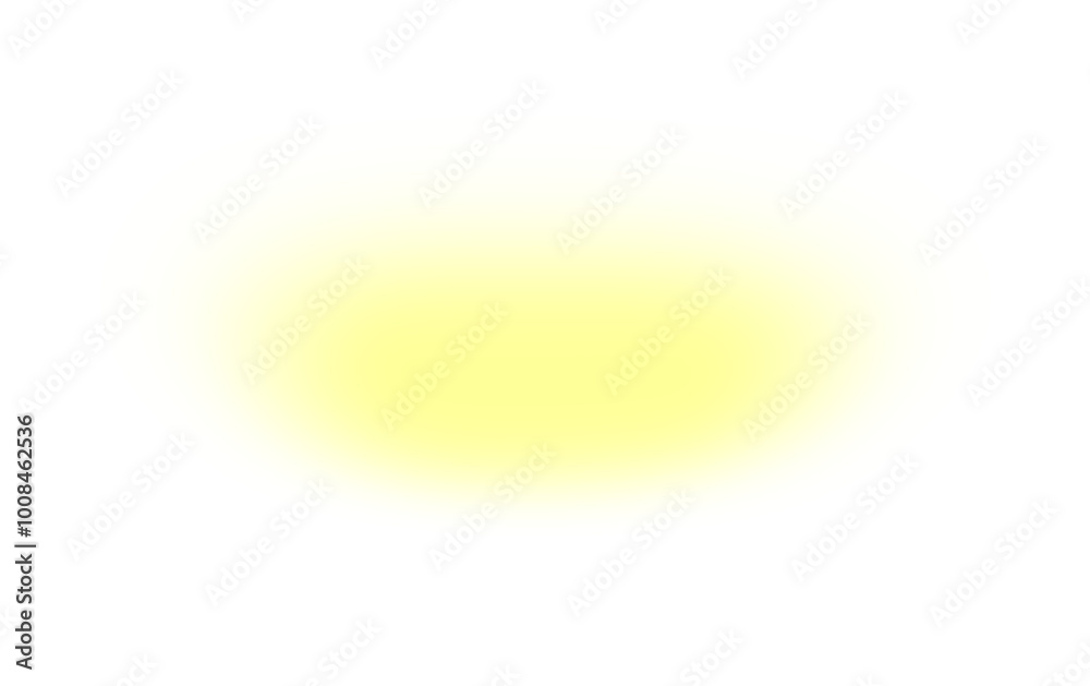 Yellow round gradient overlay transparent background Yellow round gradient overlay transparent background