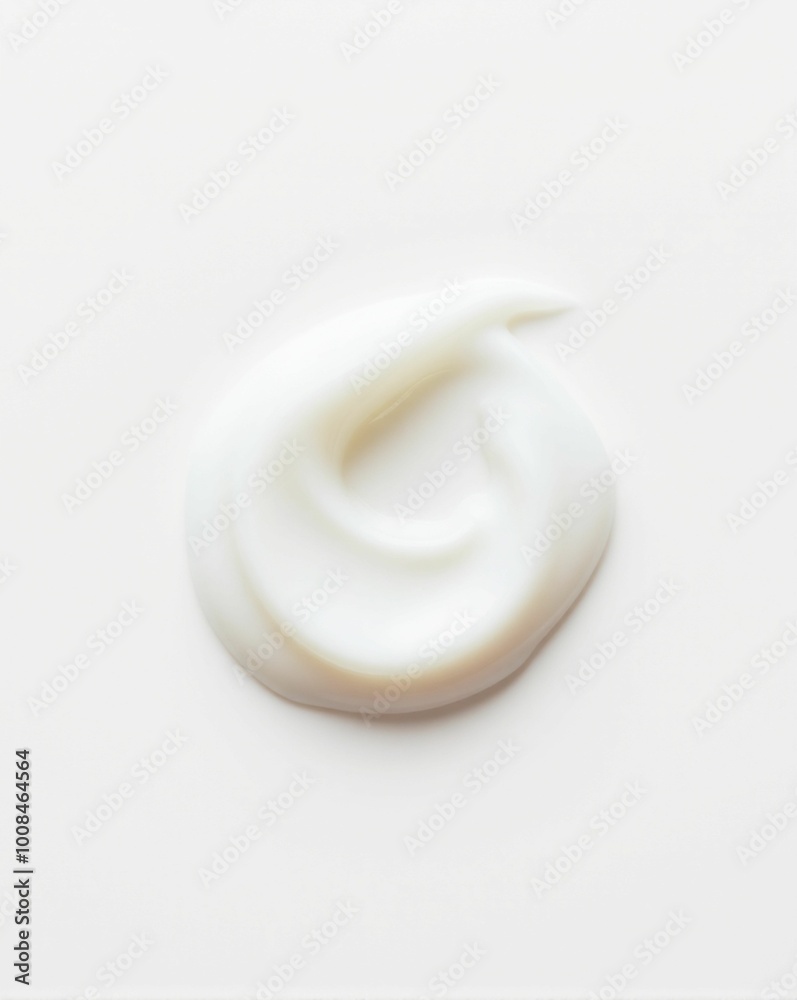 smear of lotion cream smear of lotion cream