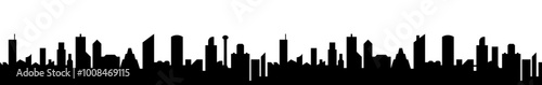 Stadt Silouette Lang