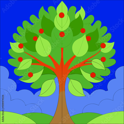 tree in the forest