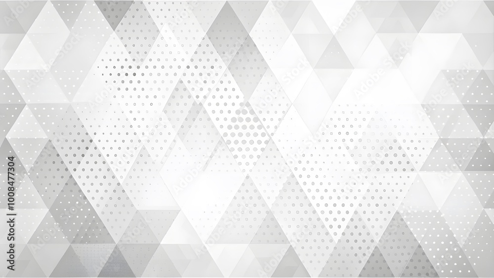 Fototapeta premium Gray Abstract background illustration with high quality. geometric patterns. Gray Abstract background illustration with high-quality gradient triangle.