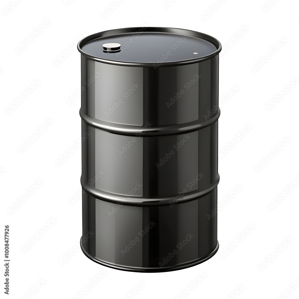black oil barrel isolated on transparent background black oil barrel isolated on transparent background